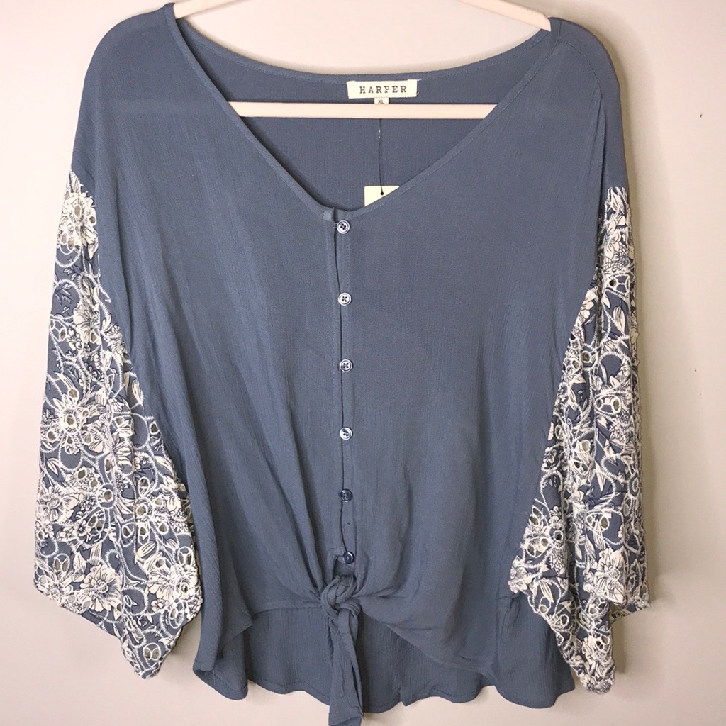 Harper Button Down Top